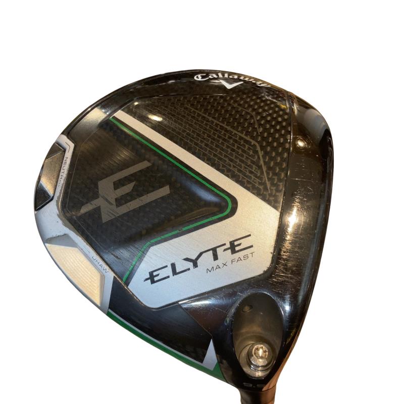【中古】 キャロウェイ ELYTE MAX FAST  9.5° １番ウッド DR LIN-Q GREEN 40 for CW(ELYTE DR) (フレックスS) メンズ 成人男性用 右利き 右用 C位置づける ゴルフ野球クラブ