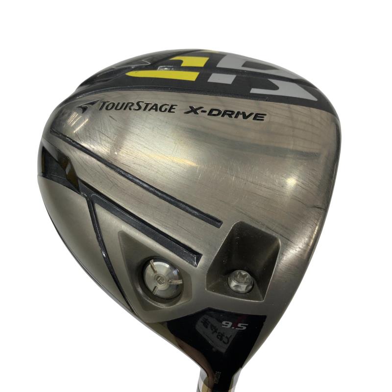 【中古】 ブリヂストン TOURSTAGE X-DRIVE GR(2014) 9.5° ドライバー DR Diamana W60 (フレックスS) メンズ 男性用 右利き 右用 Dランク ゴルフクラブ