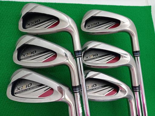 【中古】 ダンロップ XXIO(2020) 7S(赤いこと) アイアン書き割り IR 純然たる特注矢がら (フレックスS) メンズ 成人男性用 右利き 右用 C位置づける ゴルフ野球クラブ