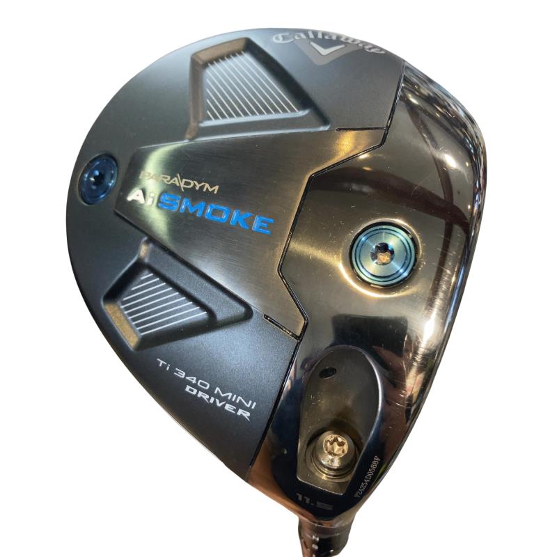 【中古】 キャロウェイ PARADYM Ai SMOKE Ti 340 MINI 11.5° ドライバー DR リシャフト (フレックスその他) メンズ 男性用 右利き 右用 Cランク ゴルフクラブ