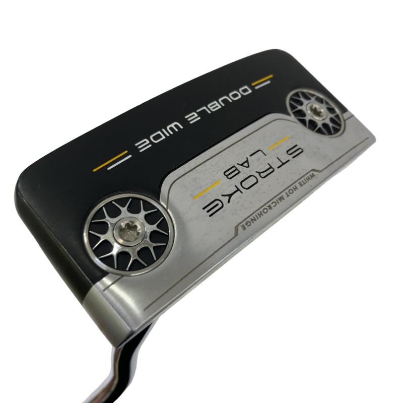 【中古】 オデッセイ STROKE LAB DOUBLE WIDE 34in パター PT STROKE LAB (フレックス余分の物) メンズ 成人男性用 右利き 右用 C位置づける ゴルフ野球クラブ