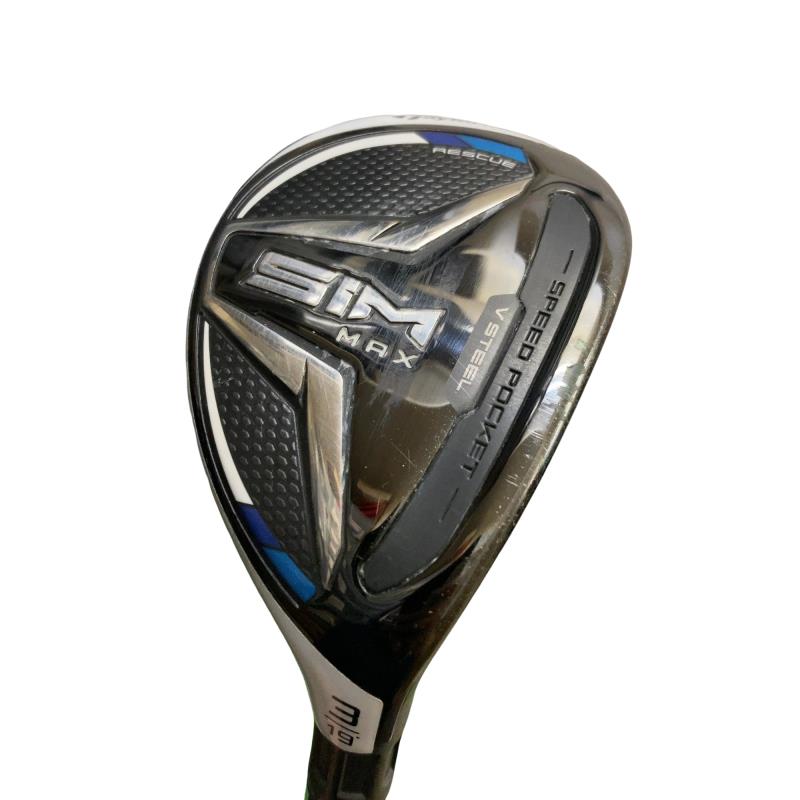 【中古】 仕立て屋お手伝いさん SIM MAX U3 ありがた味 UT TENSEI BLUE TM60(UT) (フレックスS) メンズ 成人男性用 右利き 右用 C位置づける ゴルフ野球クラブ
