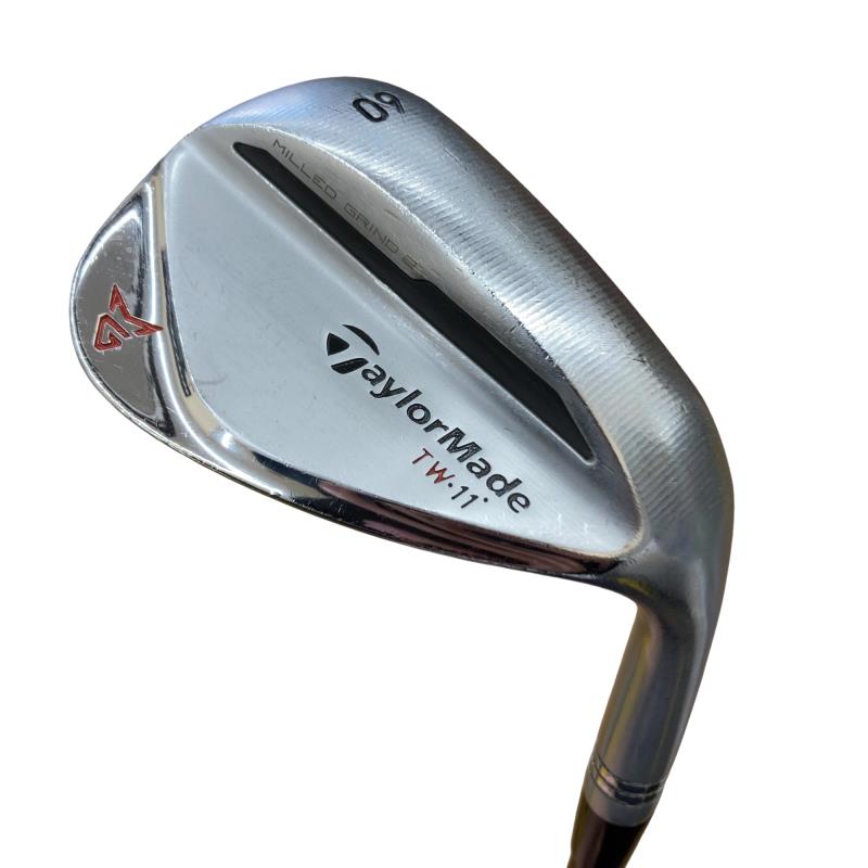 【中古】 仕立て屋お手伝いさん Taylor Made MILLED GRIND 2 TW 60°/11° ウェッジ WG リシャフト (フレックス余分の物) メンズ 成人男性用 右利き 右用 C価値づける ゴルフ野球クラブ