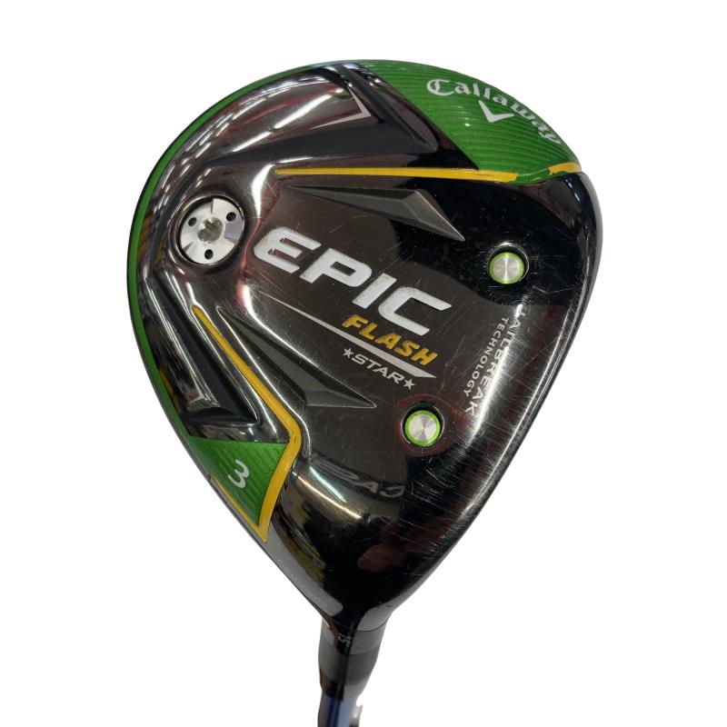 送料無料】【中古】 キャロウェイ EPIC FLASH STAR 3W フェアウェイ
