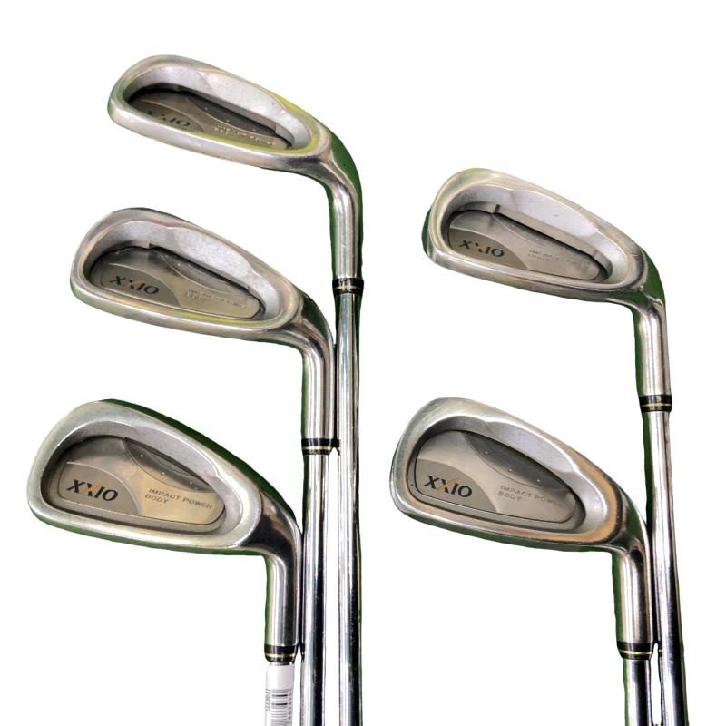 【中古】 ダンロップ XXIO(2004)  6S アイアン書き割り IR NS PRO 890GH for XXIO (フレックスS) メンズ 成人男性用 右利き 右用 C序列付ける ゴルフ野球クラブ