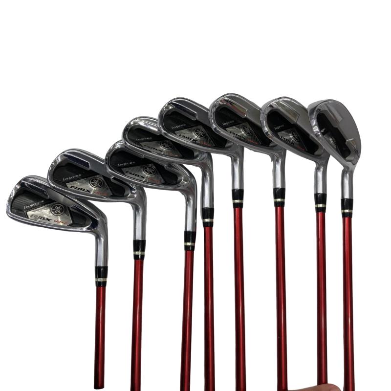 【中古】 ヤマハ inpres RMX UD+2 9S アイアン書き割り IR BASSARA FS50 (フレックスR) メンズ 成人男性用 右利き 右用 C位置づける ゴルフ野球クラブ
