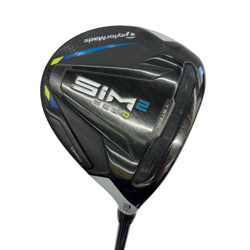 【中古】 テーラーメイド SIM2 MAX-D 3W フェアウェイウッド FW TENSEI BLUE TM50(SIM2 FW) (フレックスSR) メンズ 男性用 右利き 右用 Dランク ゴルフクラブ