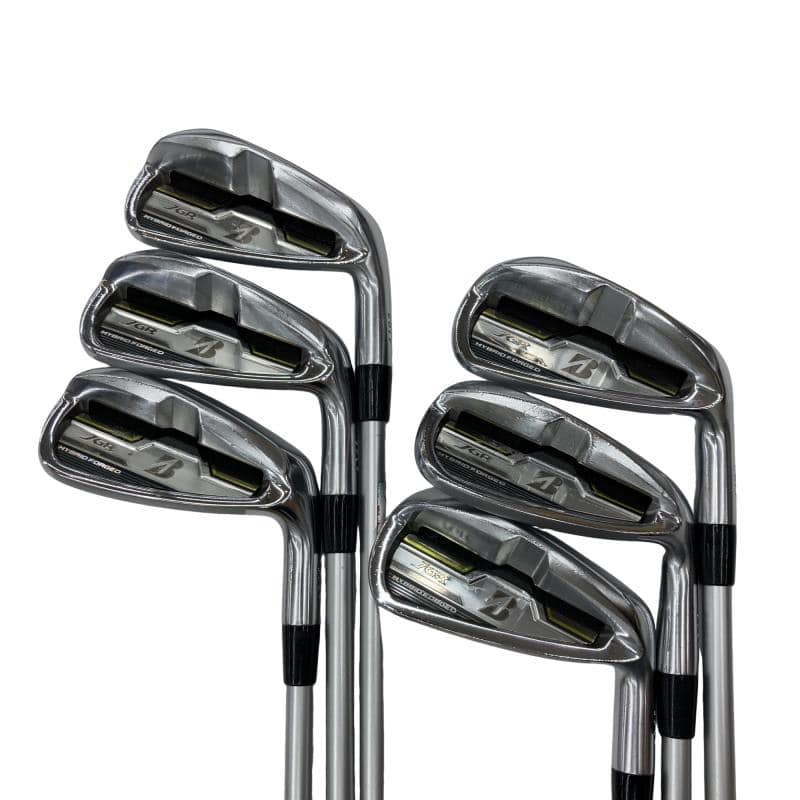 【中古】 ブリヂストン BRIDGESTONE JGR HYBRID FORGED 6S アイアン書き割り IR Air Speeder J J16-12I (フレックス余分の物) メンズ 成人男性用 右利き 右用 C序列付ける ゴルフ野球クラブ