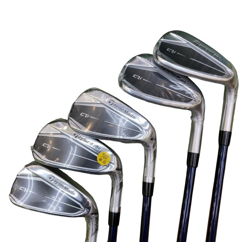 【中古】 テーラーメイド Qi 5S アイアンセット IR Diamana BLUE TM60(Qi IR) (フレックスS) メンズ 男性用 右利き 右用 Nランク ゴルフクラブ