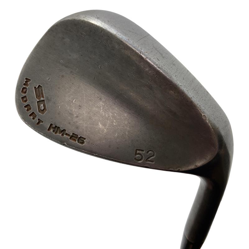 【中古】 Modart Modart SD HM-26 否メッキ 52° ウェッジ WG 純然たる特注矢がら (フレックスS) メンズ 成人男性用 右利き 右用 C位置づける ゴルフ野球クラブ
