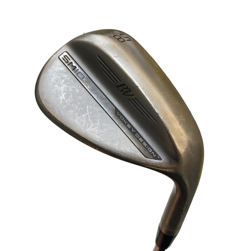 【中古】 タイトリスト VOKEY SPIN MILLED SM10 ニッケル 58°/10°S ウェッジ WG BV 105 (フレックスその他) メンズ 男性用 右利き 右用 Cランク ゴルフクラブ|ゴルフパートナー 中古クラブ店