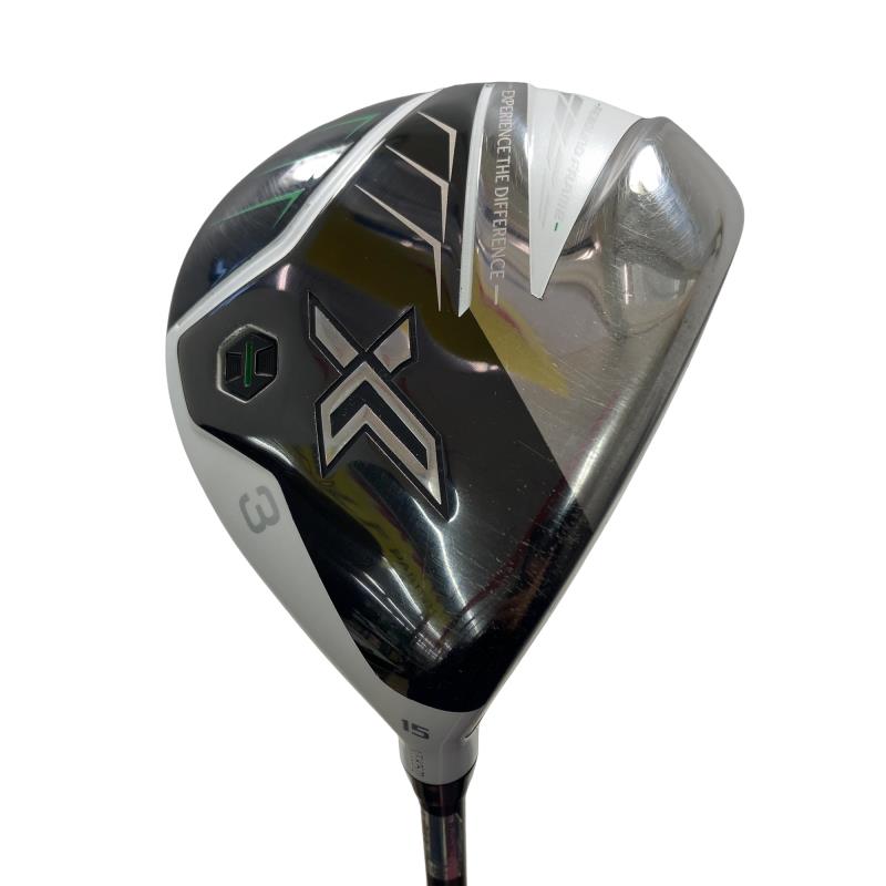 【中古】 ダンロップ XXIO(2022) eks ホワイト 3W フェアウェイウッド FW Miyazaki AX-2(FW) (フレックスS) メンズ 男性用 右利き 右用 Cランク ゴルフクラブ|ゴルフパートナー 中古クラブ店