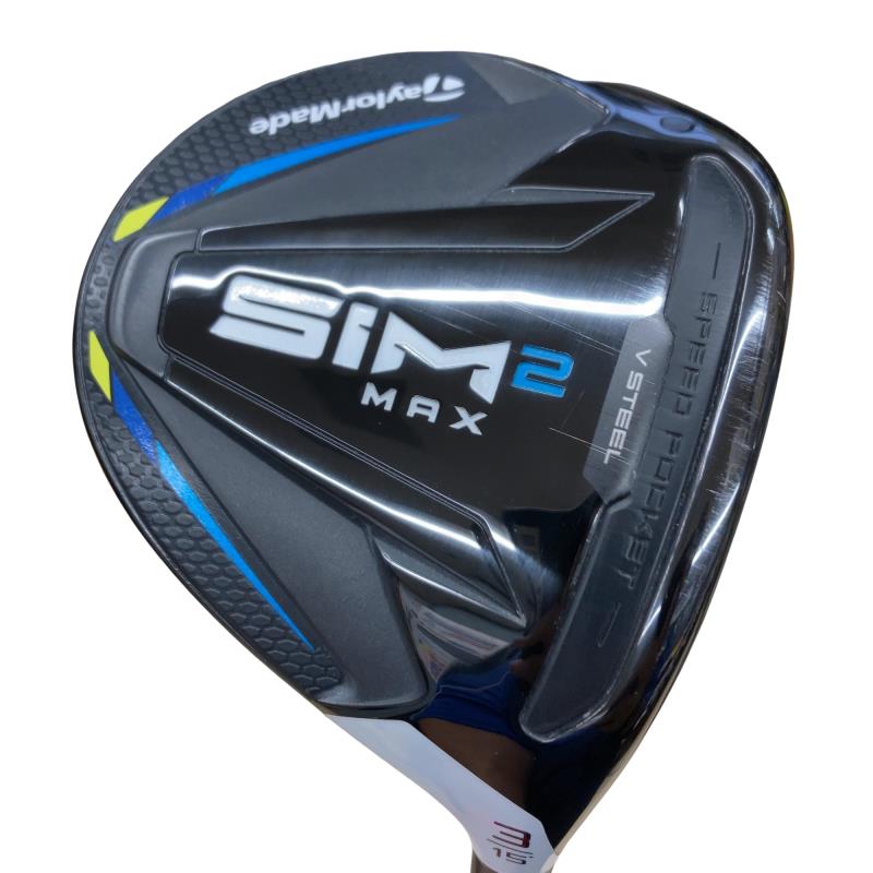 【中古】 テーラーメイド SIM2 MAX 3W フェアウェイウッド FW Tour AD HD-6 (フレックスS) メンズ 男性用 右利き 右用 Cランク ゴルフクラブ|ゴルフパートナー 中古クラブ店