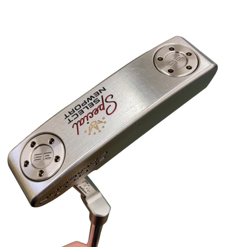 【中古】 タイトリスト SCOTTY CAMERON Special select NEWPORT 34in パター PT スチール写真 (フレックス余分の物) メンズ 成人男性用 右利き 右用 C価値づける ゴルフ野球クラブ