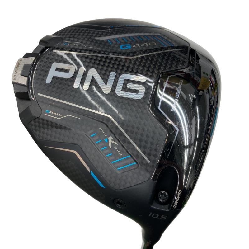 【中古】 ピン G440 K 10.5° １番ウッド DR PING TOUR 2.0 CHROME 65(DR) (フレックスS) メンズ 成人男性用 右利き 右用 C序列付ける ゴルフ野球クラブ