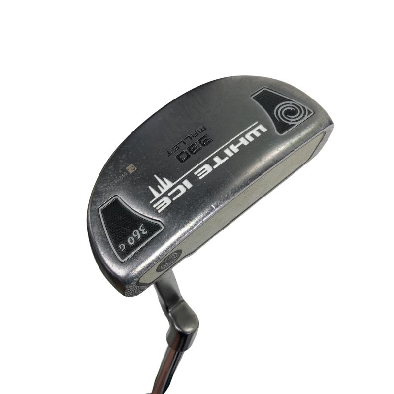【中古】 オデッセイ WHITE ICE 330 MALLET 34in パター PT スチール写真 (フレックス余分の物) メンズ 成人男性用 右利き 右用 D位置づける ゴルフ野球クラブ