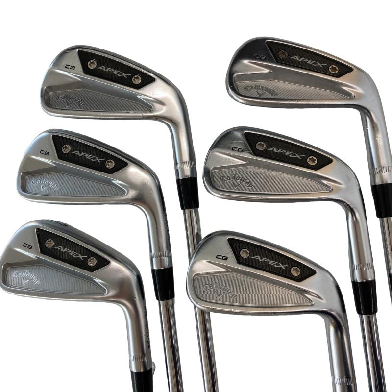 【中古】 キャロウェイ APEX CB(2024) 6S アイアン仕掛ける IR Dynamic Gold MID 115 (フレックスS) メンズ 成人男性用 右利き 右用 C価値づける ゴルフ野球クラブ