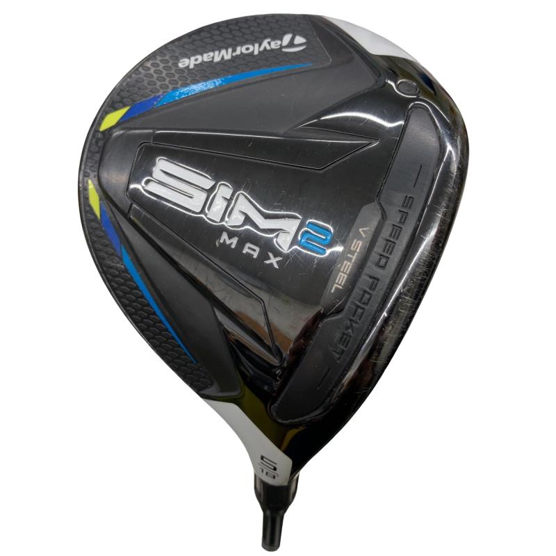 【中古】 テーラーメイド SIM2 MAX 5W フェアウェイウッド FW TENSEI BLUE TM50(SIM2 FW) (フレックスSR) メンズ 男性用 右利き 右用 Cランク ゴルフクラブ|ゴルフパートナー 中古クラブ店