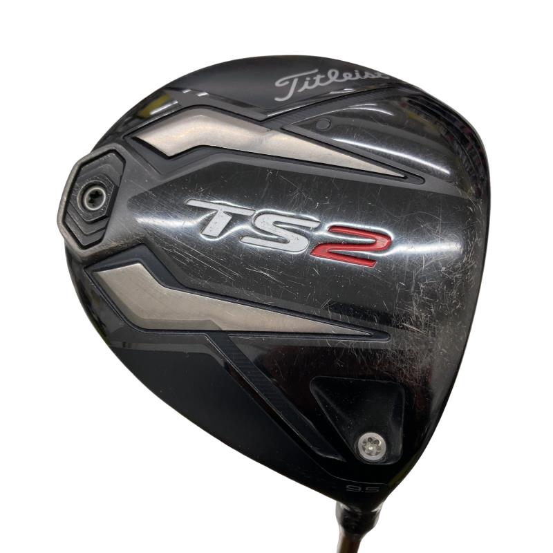 【中古】 タイトリスト TS2  9.5° １番ウッド DR リシャフト (フレックス余分の物) メンズ 成人男性用 右利き 右用 C序列付ける ゴルフ野球クラブ
