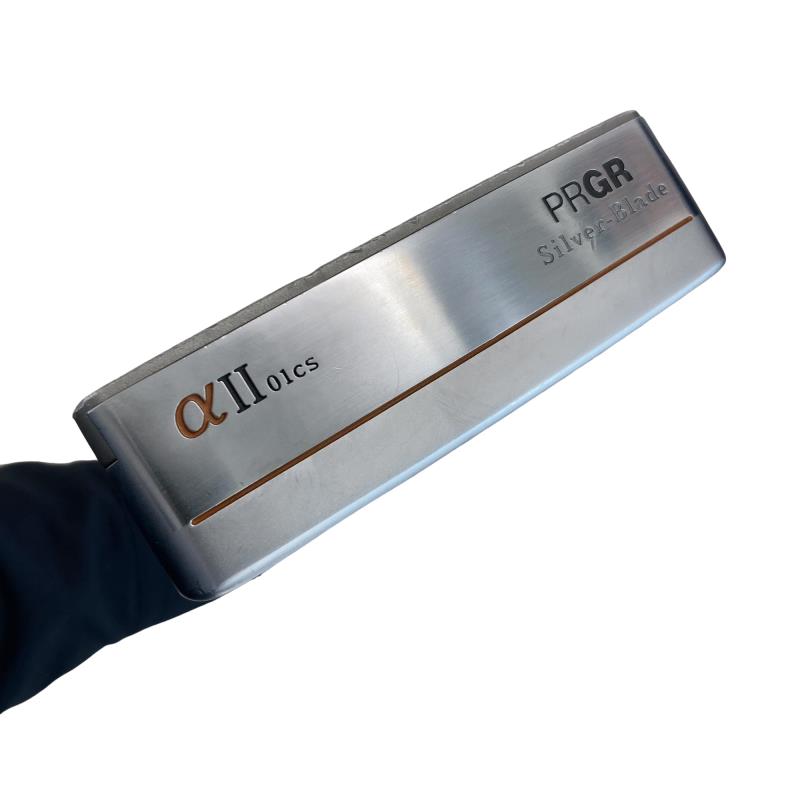 【中古】 プロギア SILVER-BLADE α II 01CS 34インチ パター PT スチール (フレックスその他) メンズ 男性用 右利き 右用 Cランク ゴルフクラブ