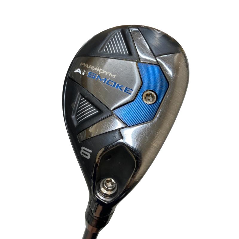 【中古】 キャロウェイ PARADYM Ai SMOKE U6 ユーティリティ UT 純正特注シャフト (フレックスS) メンズ 男性用 右利き 右用 Cランク ゴルフクラブ