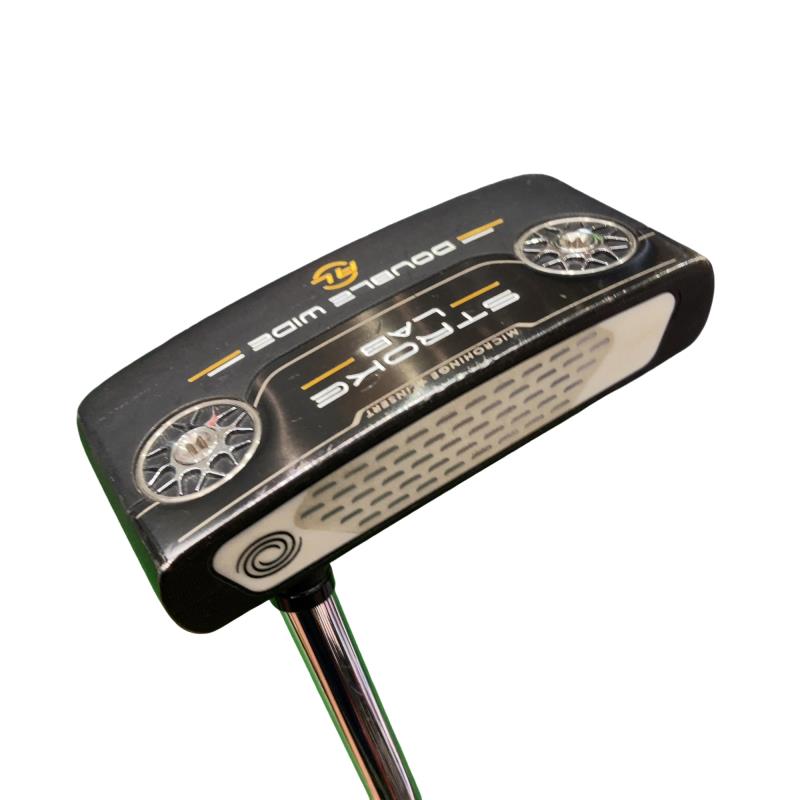 【中古】 オデッセイ STROKE LAB BLACK DOUBLE WIDE ARMLOCK 39インチ パター PT STROKE LAB BLACK (フレックスその他) メンズ 男性用 右利き 右用 Cランク ゴルフクラブ|ゴルフパートナー 中古クラブ店