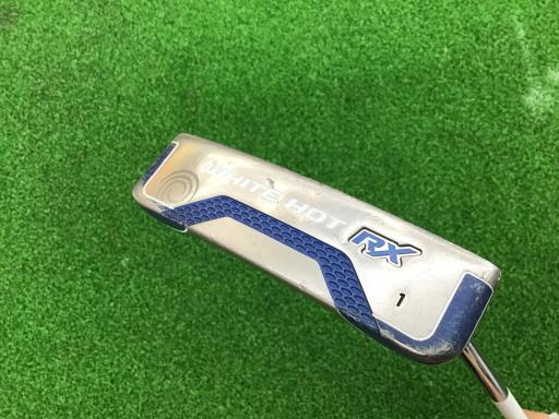 【中古】 オデッセイ WHITE HOT RX #1 34インチ パター PT スチール (フレックスその他) メンズ 男性用 右利き 右用 Cランク ゴルフクラブ