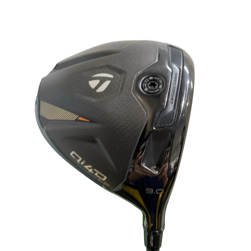 【中古】 テーラーメイド Qi4D LS 9° ドライバー DR REAX MR60(Qi4D DR) (フレックスS) メンズ 男性用 右利き 右用 Bランク ゴルフクラブ