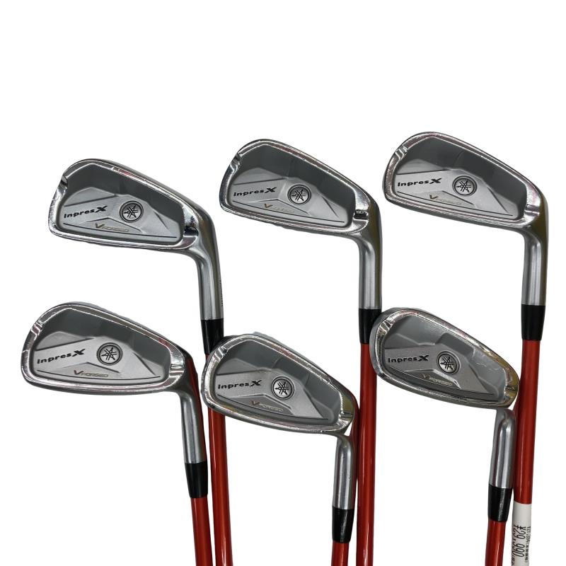 【中古】 ヤマハ inpres X V FORGED(2012) 6S アイアンセット IR Tour AD AD-75(DJシリーズカラー) (フレックスS) メンズ 男性用 右利き 右用 Cランク ゴルフクラブ|ゴルフパートナー 中古クラブ店