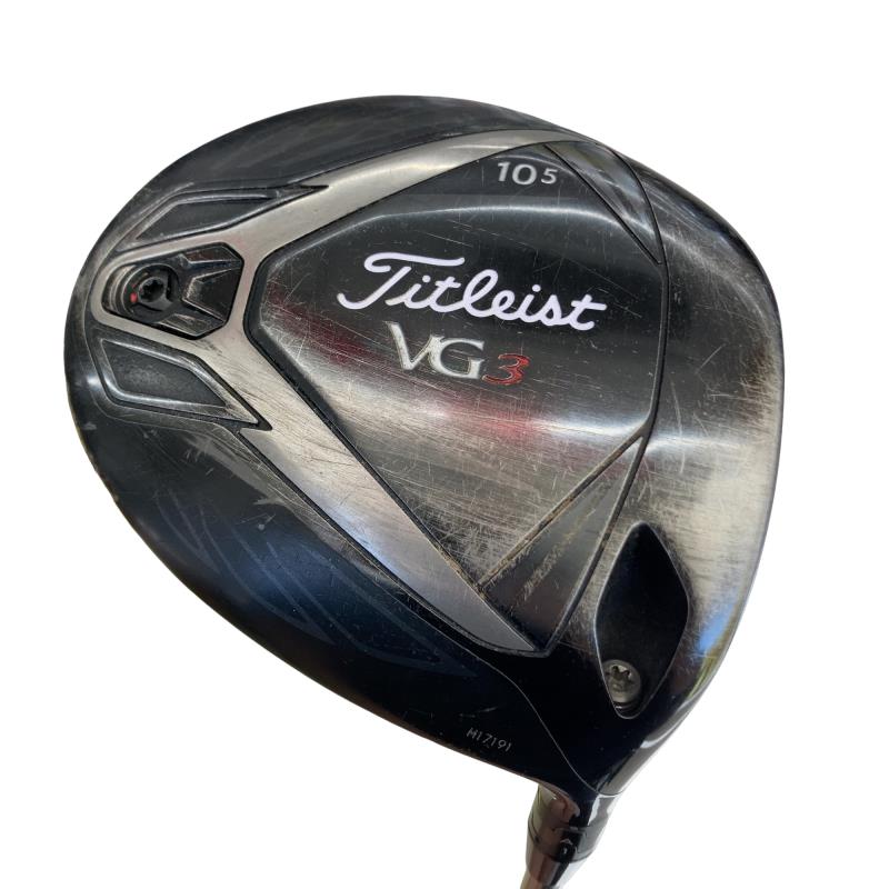 【中古】 タイトリスト Titleist VG3(2018) 10.5° ドライバー DR Titleist VG50(2018) (フレックスSR) メンズ 男性用 右利き 右用 Dランク ゴルフクラブ