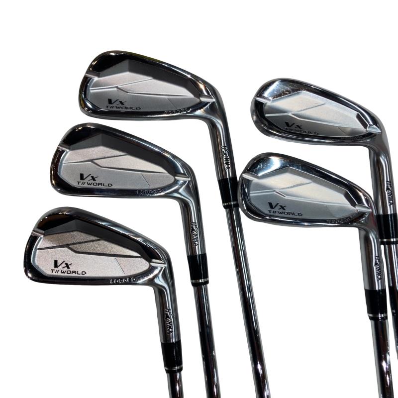【中古】 本間ゴルフ TOUR WORLD Vx 5S アイアン仕掛ける IR 完全無欠特注立て坑 (フレックスR) メンズ 成人男性用 右利き 右用 C価値づける ゴルフ野球クラブ