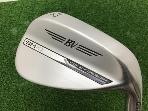 【中古】 タイトリスト VOKEY SPIN MILLED SM10 ツアークロム 52°/12°F ウェッジ WG Dynamic Gold (フレックスS) メンズ 男性用 右利き 右用 Cランク ゴルフクラブ