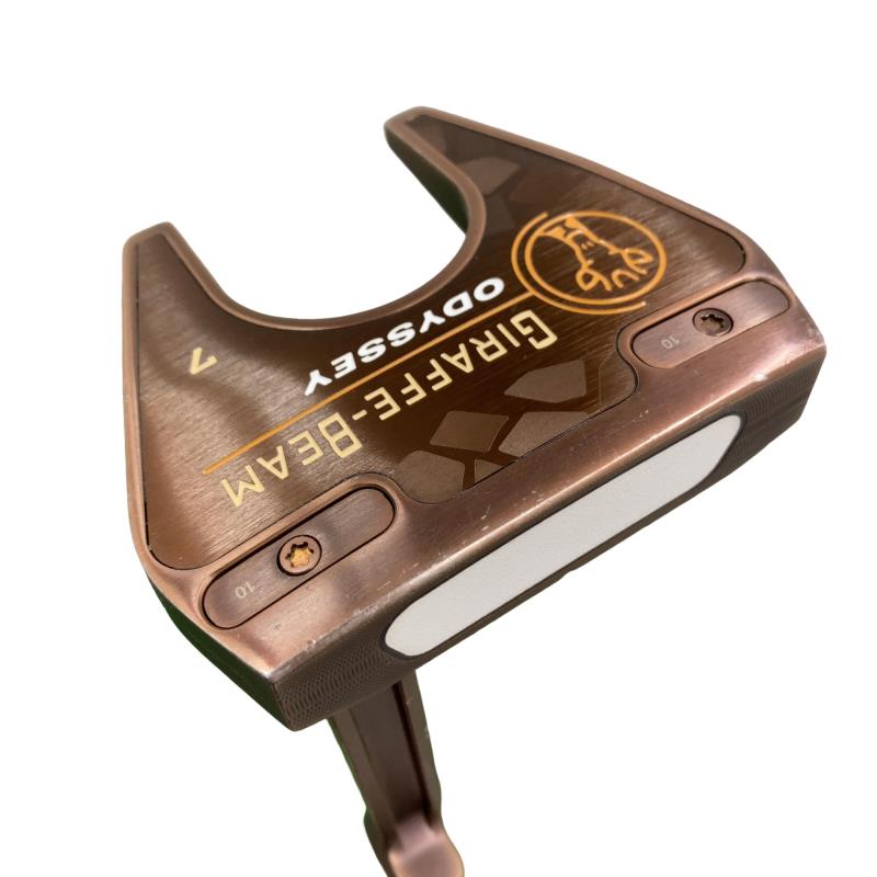 【中古】 オデッセイ GIRAFFE-BEAM #7 34インチ パター PT STROKE LAB 90 スチール (フレックスその他) メンズ 男性用 右利き 右用 Cランク ゴルフクラブ