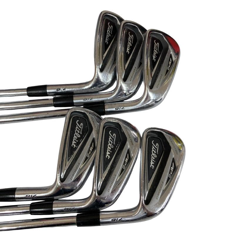 【中古】 タイトリスト Titleist AP2 716 6S アイアンセット IR 純正特注シャフト (フレックスS) メンズ 男性用 右利き 右用 Dランク ゴルフクラブ 28,197円
