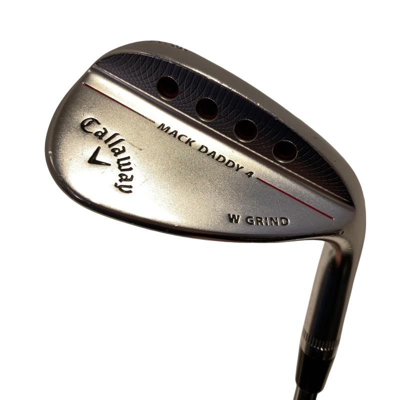 【中古】 キャロウェイ MACK DADDY 4 クロムメッキ 58°/12°W ウェッジ WG NS PRO 950GH (フレックスS) メンズ 男性用 右利き 右用 Cランク ゴルフクラブ