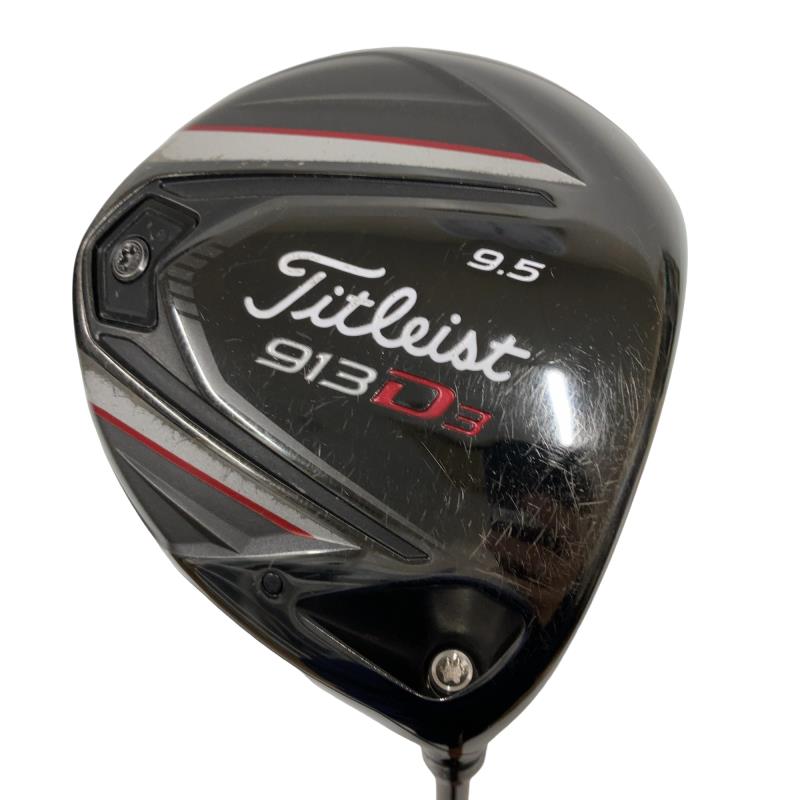 【中古】 タイトリスト 913 D3  9.5° １番ウッド DR Titleist ROMBAX 55 (フレックスS) メンズ 成人男性用 右利き 右用 D序列付ける ゴルフ野球クラブ