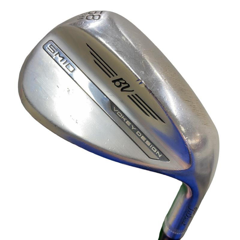 【中古】 タイトリスト VOKEY SPIN MILLED SM10 ツアークロム 58°/08°M ウェッジ WG Dynamic Gold (フレックスS) メンズ 男性用 右利き 右用 Cランク ゴルフクラブ