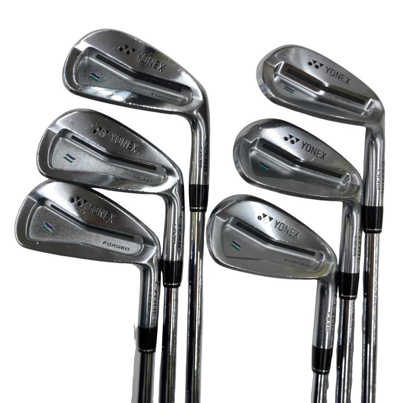 【中古】 ヨネックス EZONE CB 301 FORGED 6S アイアンセット IR 純正特注シャフト (フレックスX) メンズ 男性用 右利き 右用 Cランク ゴルフクラブ|ゴルフパートナー 中古クラブ店