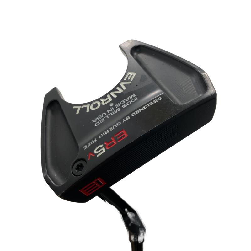 【中古】 EVNROLL EVNROLL ER5v BLACK(ロングクランクネック) 35in パター PT スチール写真 (フレックス余分の物) メンズ 成人男性用 右利き 右用 C価値づける ゴルフ野球クラブ