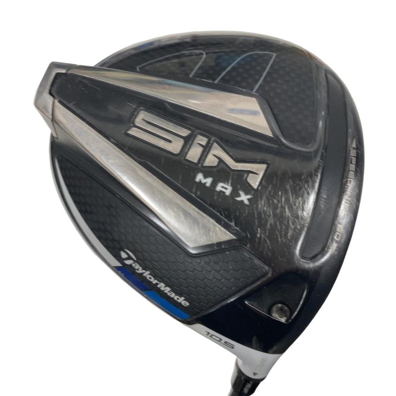 【中古】 テーラーメイド SIM MAX 10.5° ドライバー DR TENSEI BLUE TM50(DR) (フレックスSR) メンズ 男性用 右利き 右用 Cランク ゴルフクラブ