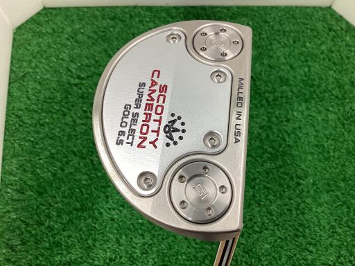 【中古】 タイトリスト SCOTTY CAMERON SUPER SELECT GOLO 6.5 33インチ パター PT スチール (フレックスその他) メンズ 男性用 右利き 右用 Cランク ゴルフクラブ