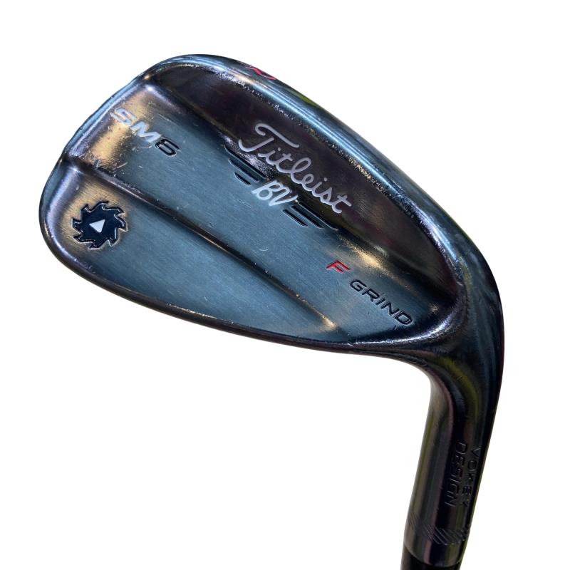 【中古】 タイトリスト VOKEY SPIN MILLED SM6 スチール写真薄墨色 52°/12°F ウェッジ WG Dynamic Gold (フレックスS) メンズ 成人男性用 右利き 右用 C序列付ける ゴルフ野球クラブ
