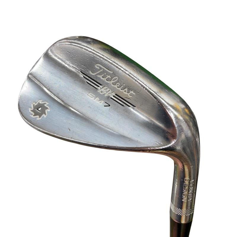 【中古】 タイトリスト VOKEY SPIN MILLED SM7 ツアークロム 50°/12°F ウェッジ WG Dynamic Gold (フレックスS) メンズ 男性用 右利き 右用 Cランク ゴルフクラブ