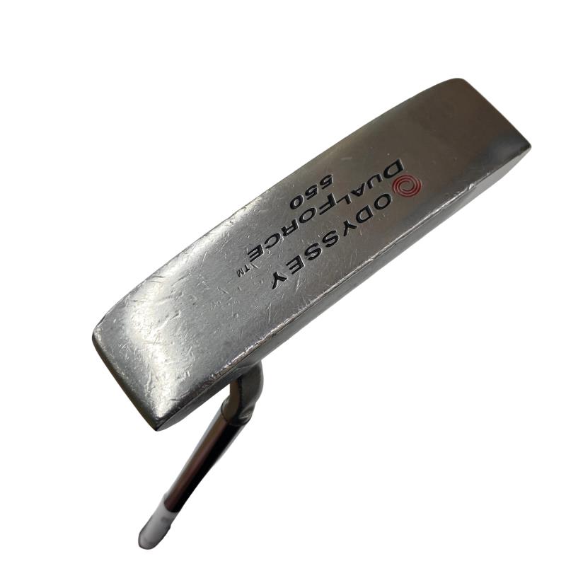 【中古】 オデッセイ DUAL FORCE 550 パター PT スチール (フレックスその他) メンズ 男性用 右利き 右用 Cランク ゴルフクラブ
