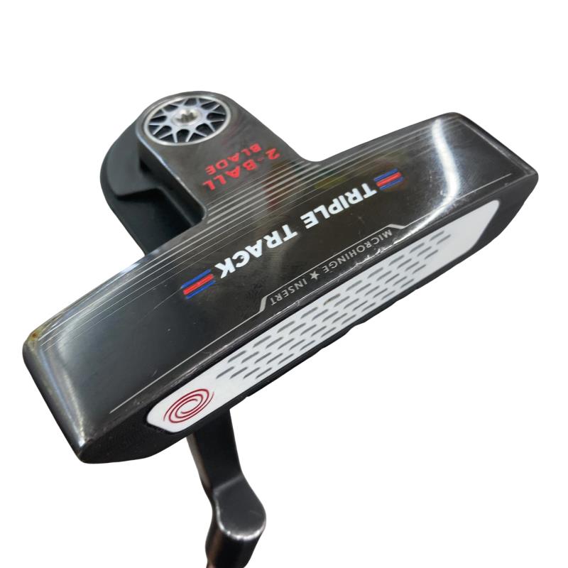 【中古】 オデッセイ TRIPLE TRACK 2-BALL BLADE 34インチ パター PT STROKE LAB BLACK (フレックスその他) メンズ 男性用 右利き 右用 Dランク ゴルフクラブ|ゴルフパートナー 中古クラブ店