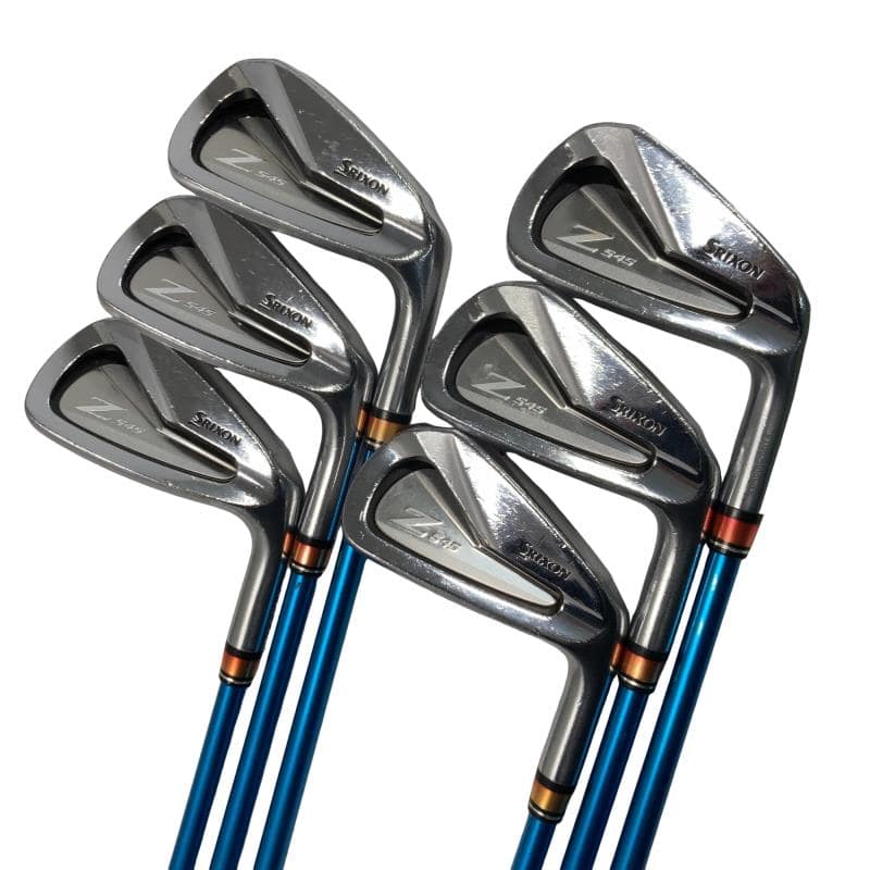 【中古】 ダンロップ SRIXON Z545 6S アイアンセット IR リシャフト (フレックスその他) メンズ 男性用 右利き 右用 Dランク ゴルフクラブ