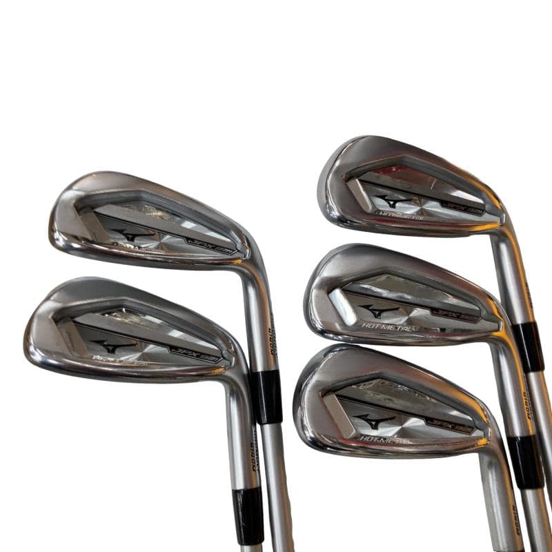 【中古】 ミズノ JPX 921 HOT METAL 5S アイアンセット IR 純正特注シャフト (フレックスSR) メンズ 男性用 右利き 右用 Dランク ゴルフクラブ