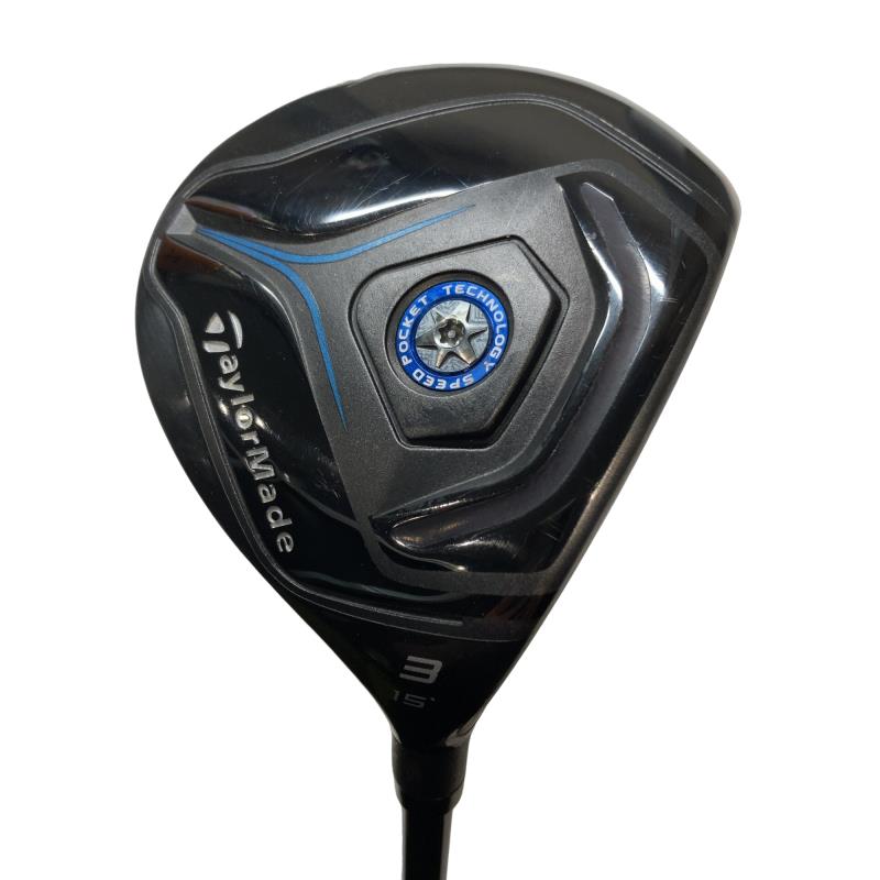 【中古】 テーラーメイド JET SPEED 3W フェアウェイウッド FW TM1-214(フェアウェイ) (フレックスR) メンズ 男性用 右利き 右用 Cランク ゴルフクラブ