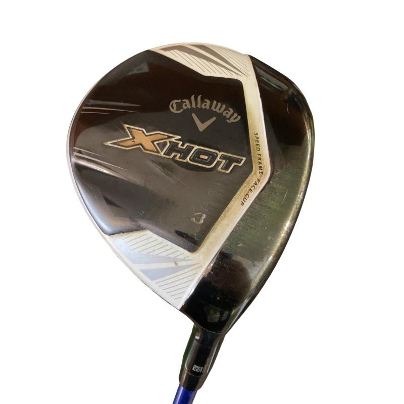 【中古】 キャロウェイ X HOT  3W フェアウェイウッド FW Diamana B60 (フレックスS) メンズ 成人男性用 右利き 右用 C価値づける ゴルフ野球クラブ