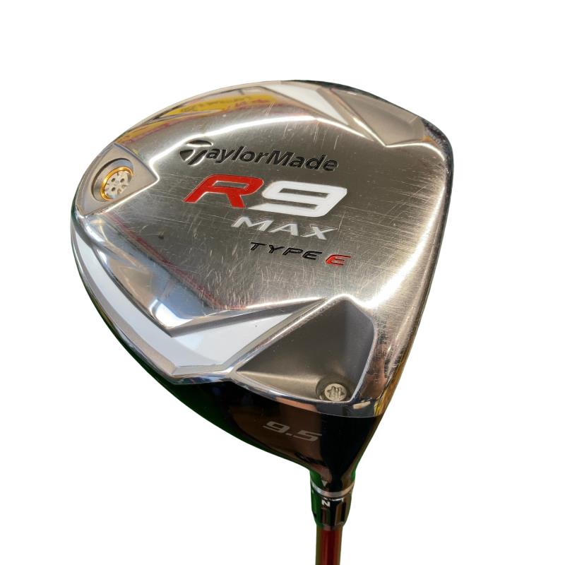 【中古】 テーラーメイド R9 MAX TYPE E 9.5&deg; ドライバー DR Motore LITE 50(ドライバー) (フレックスS) メンズ 男性用 右利き 右用 Cランク ゴルフクラブ｜ゴルフパートナー 中古クラブ店